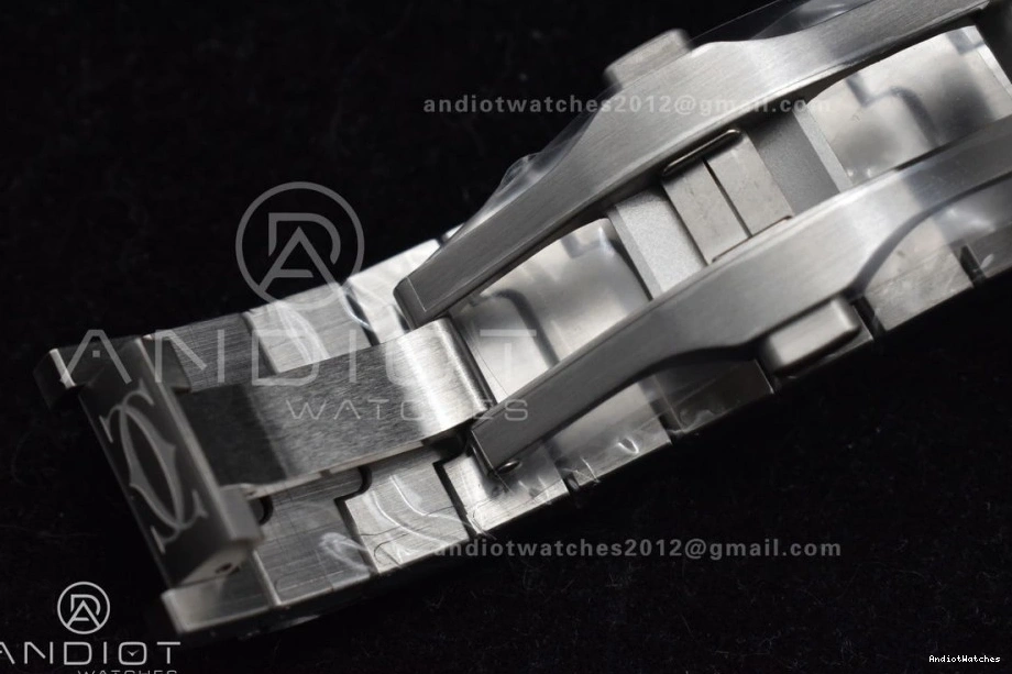 SmartLinks Edition Bracelet de Dial on 1:1 MIYOTA Youthful Green Cartier Santos BVF Best SS 1057 40mm 0509